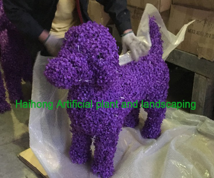 Wholesale 120cm Artificia Topiary Animal For Landscape Or Garden Decoration