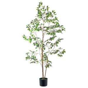 artificial Ficus Tree green bonsai Ficus tree for sale indoor artificial plants manufacturer