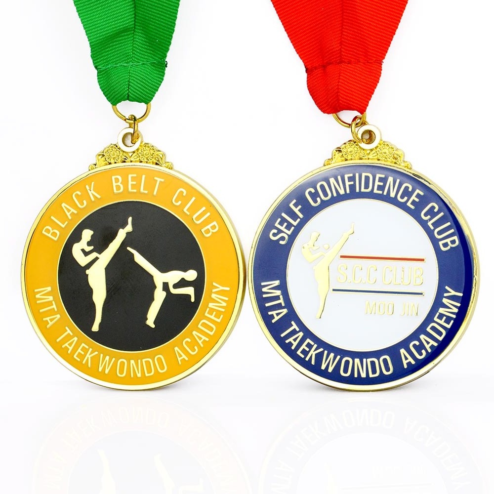 Wholesale Custom Blank Awards Medals Metal Gold Martial Arts Basketball Running Sports Medal