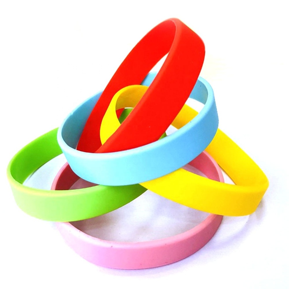 Promotional High Quality Sports Silicon Wrist band Custom Silicone Bracelet Wristbands With Logo