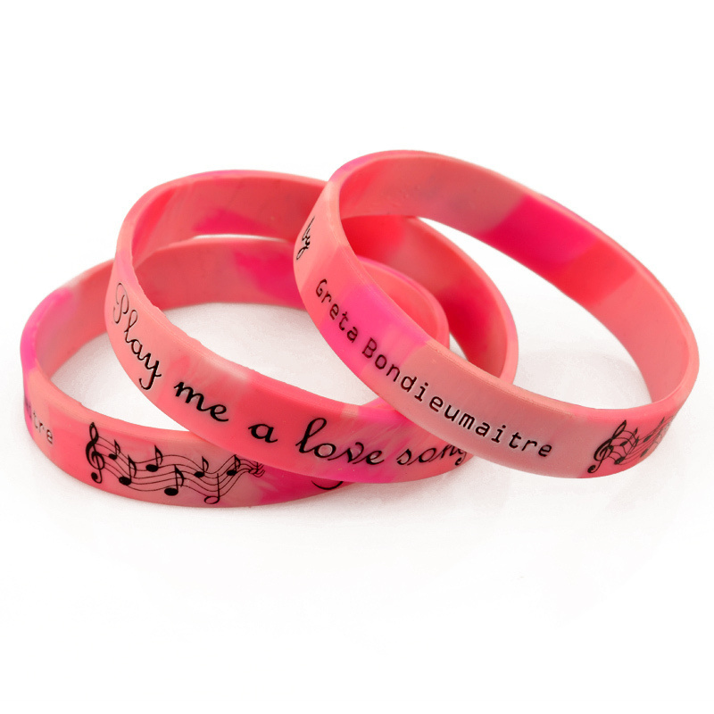 Artigifts China Factory Supplier Promotional Plastic Bracelet Silicone Men Wrist Band Customised Logo Rubber Wristband