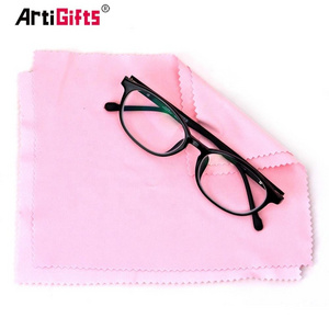 Custom Print Microfibre Eye Glass Glasses Lens Cleaning Microfiber Cloth with Custom Logo