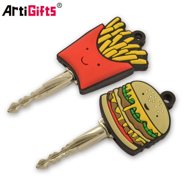 No Minimum Free Sample Factory Custom Cartoon Plastic PVC Silicone Rubber Car or Door Key Cover