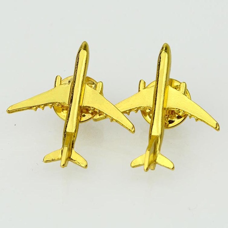 High Quality cheap airgun airplane lapel air pin