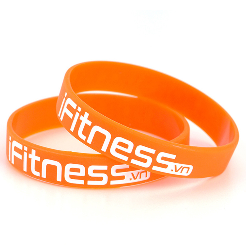 Promotional High Quality Sports Silicon Wrist band Custom Silicone Bracelet Wristbands With Logo