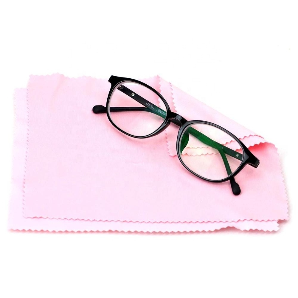 Custom Print Microfibre Eye Glass Glasses Lens Cleaning Microfiber Cloth with Custom Logo