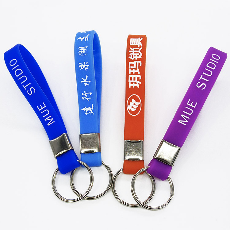 Custom Silicon Wristband Keychain Scale Making Supplies Imported From China