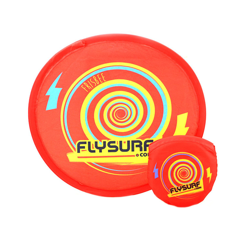 Factory Direct Sale Promotional Multifunctional Advertising Hand Fans Nylon Pet Toys Foldable Sublimation Flying Disc