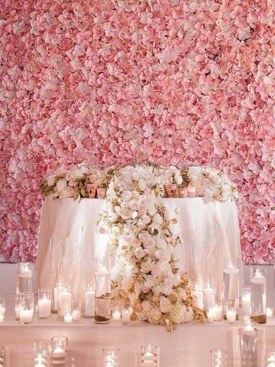 Wedding decoration Arrangement Photography Flowers artificial backdrop flower roll floral panel wall decor