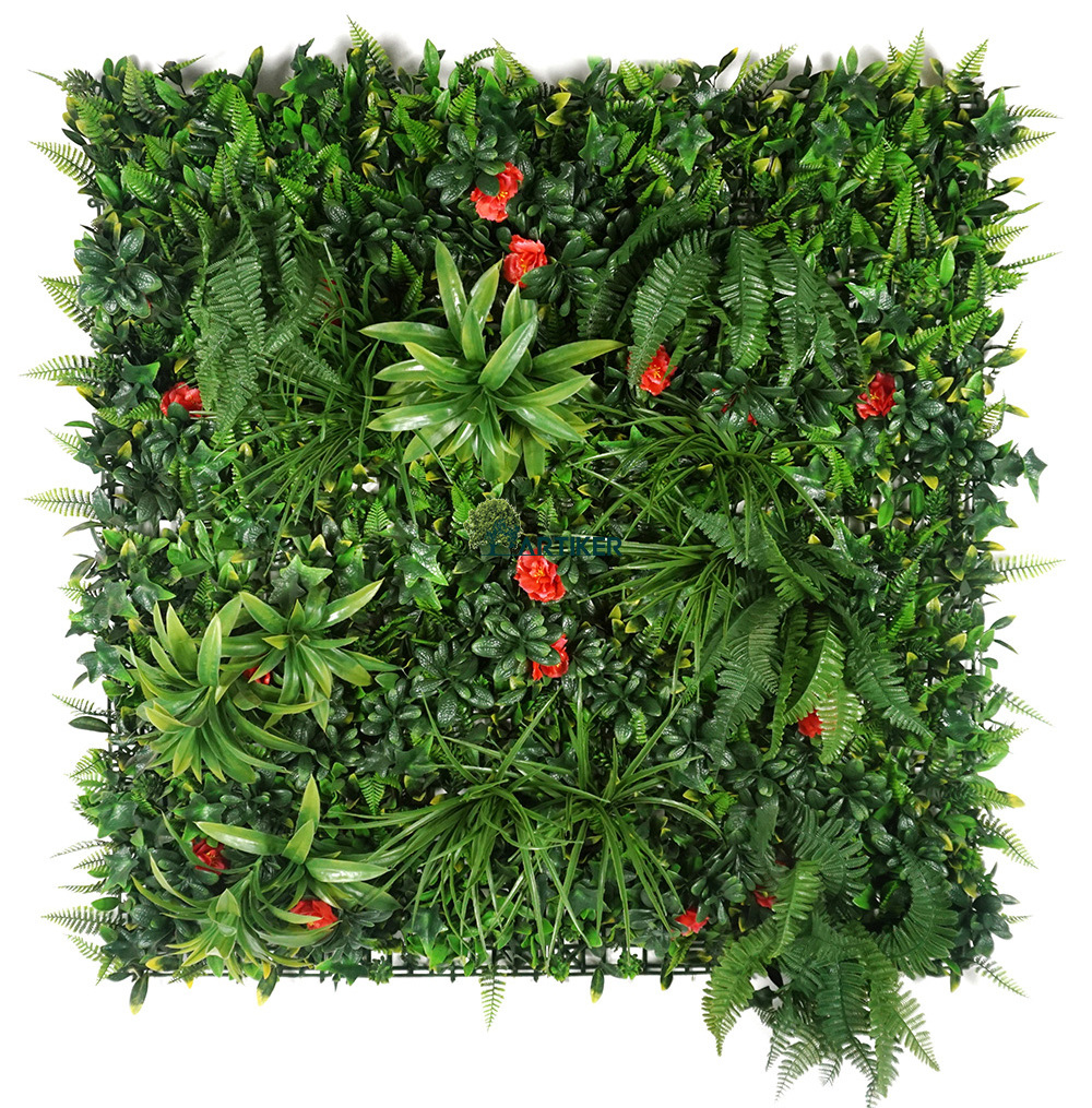 Grass Artificial Plant Panel Decor Outdoor Plants Decoration System Green Wall