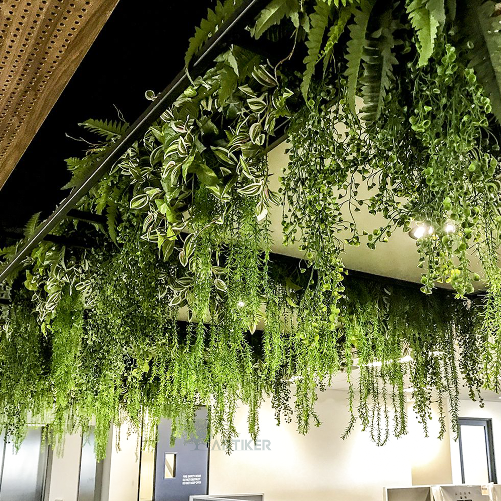 Fake hanging vine artificial hanging plants ceiling decoration