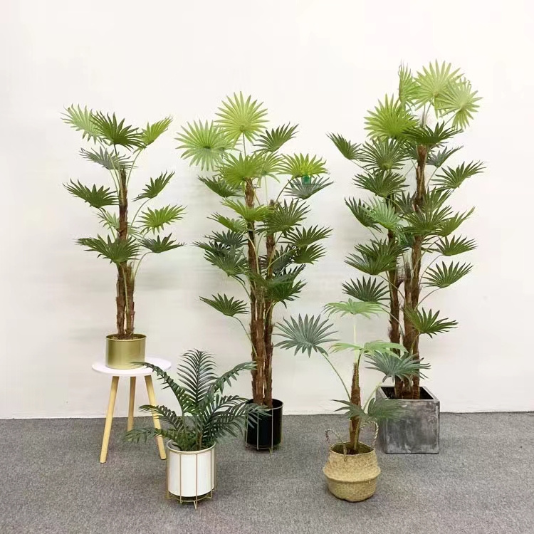 Artificial Plants Decor Indoor Faux Bonsai Plant Home Green Decoration Fake Greenery Wholesale For Decorations Potted Palm Tree