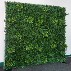 Wholesale 240cm*240cm Artificial Plant Grass Panel Decoration Plants Plastic Green Wall