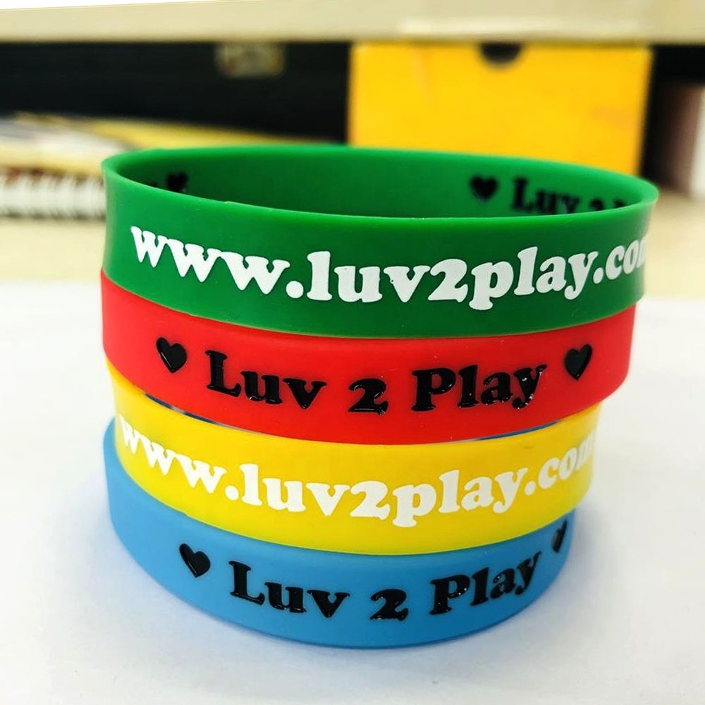 Rubber Sports Event Entrance Wristbands Wholesale Promotional Basketball Silicone Wristbands With Logo Custom