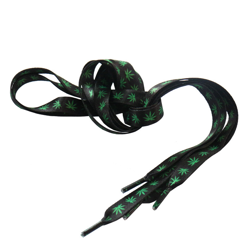 Manufacture Wholesale Fashion Cute Design Your Own Premium multi colored Polyester Recycle Flat Elastic Shoe Lace