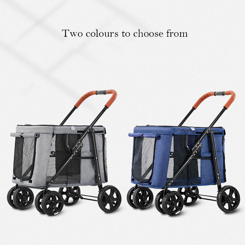 wholesale Pet stroller for medium and large dogs New large and stable pet stroller with lots of space Dog resting stroller