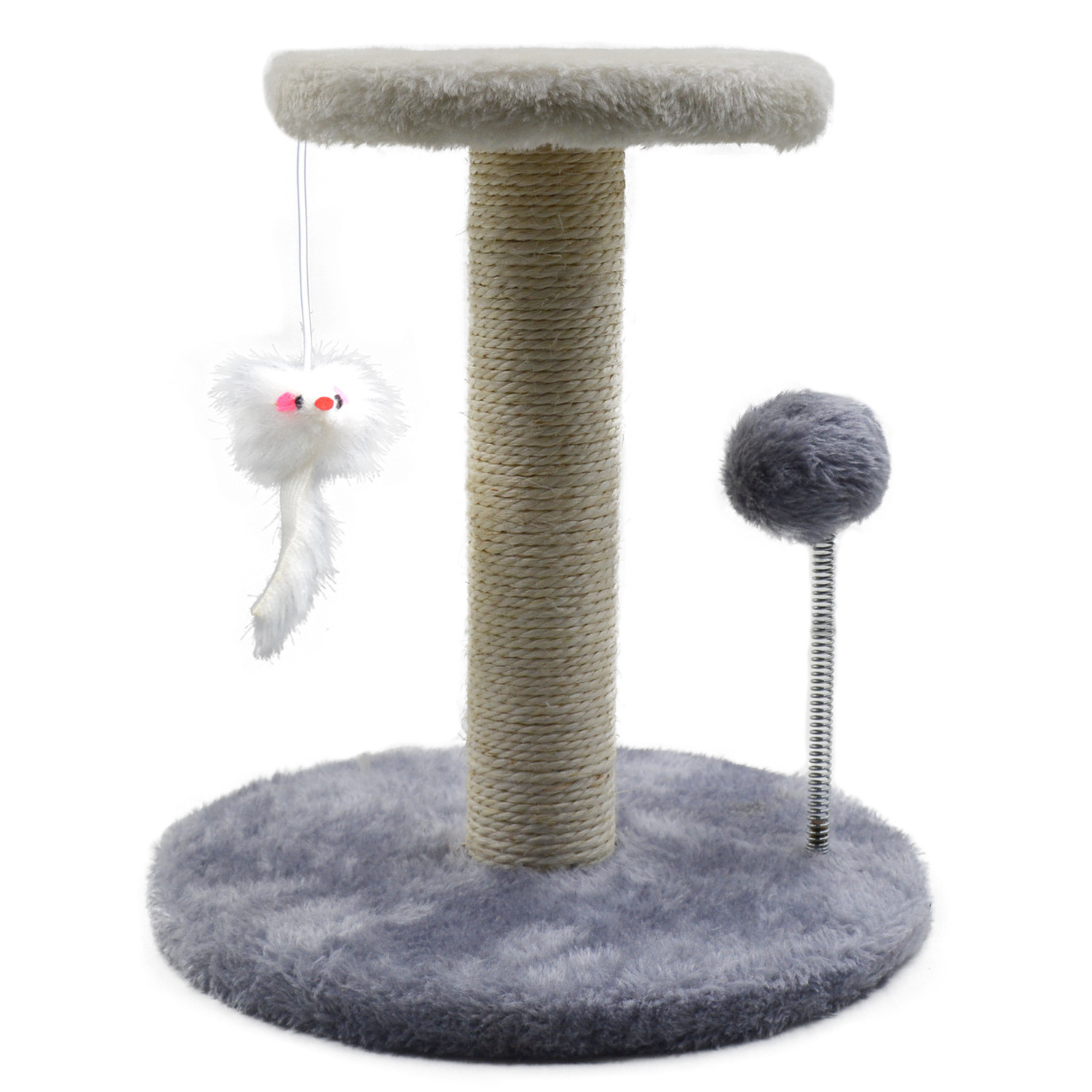 Cat paw holder sisal  grab column Claw grinder vertical Doesn't shed chips Cat Climbing Rack Fun cat toys