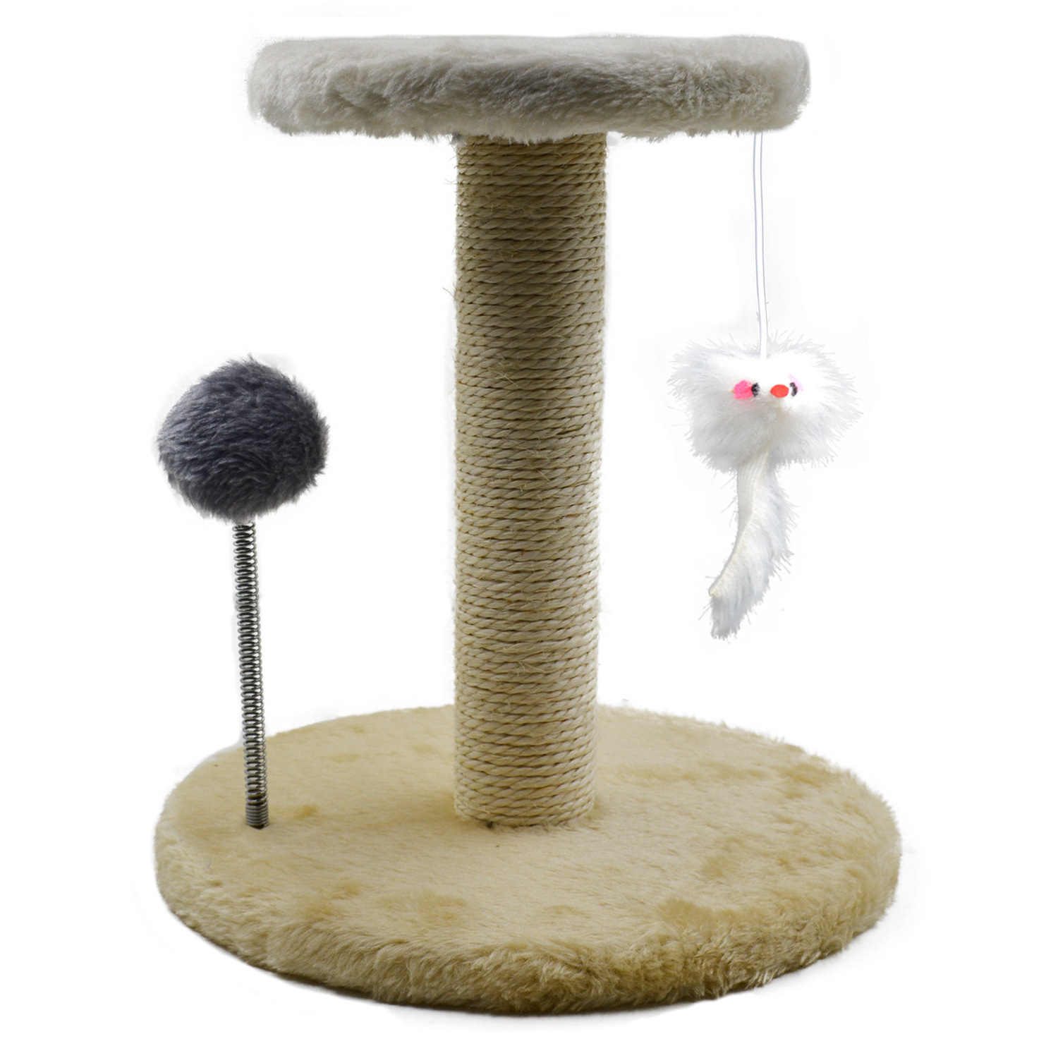 Cat paw holder sisal  grab column Claw grinder vertical Doesn't shed chips Cat Climbing Rack Fun cat toys