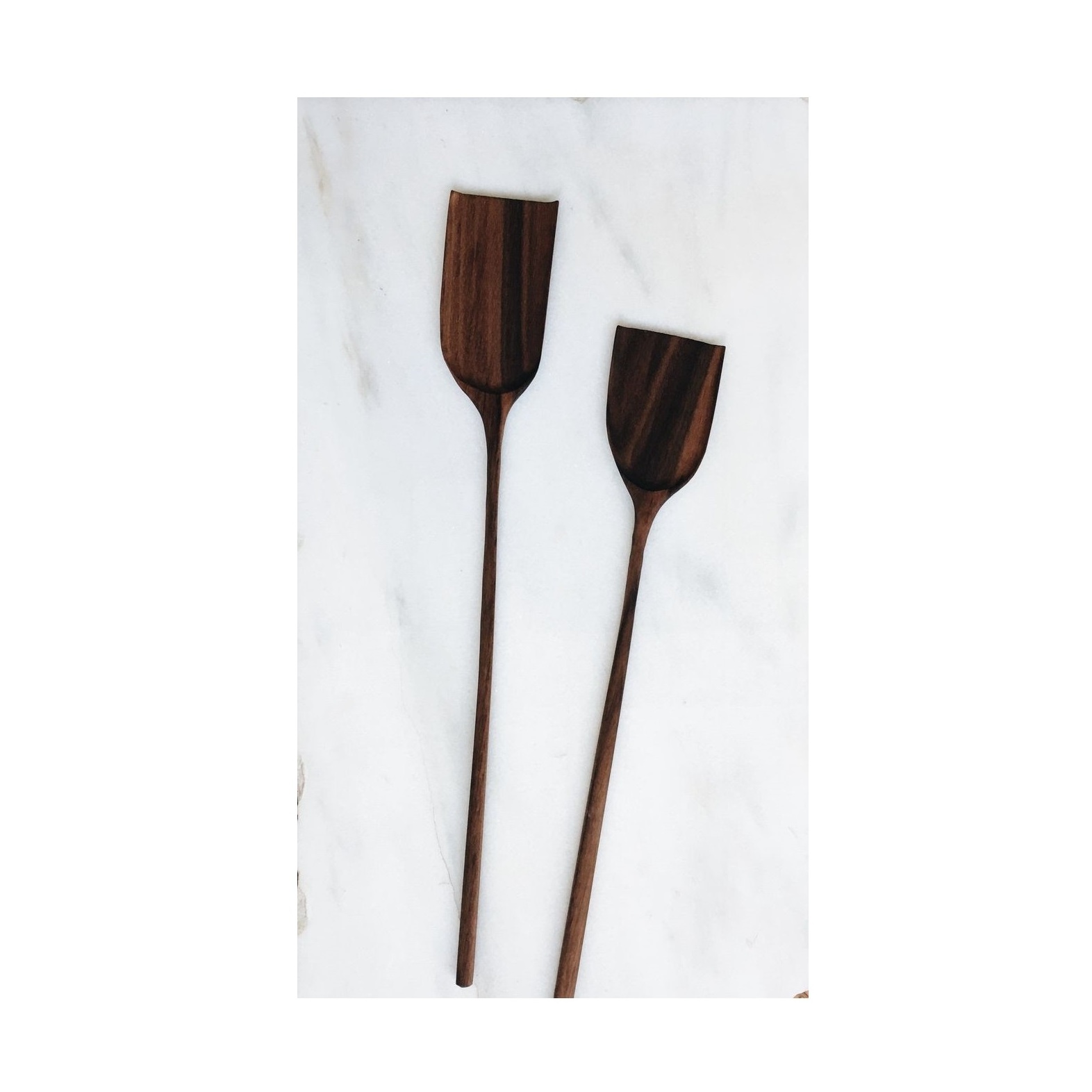 Natural Wood Scoop Kitchen Spice Tea Honey Coffee Tools Soup Teaspoon for best color spoon Reasonable Price