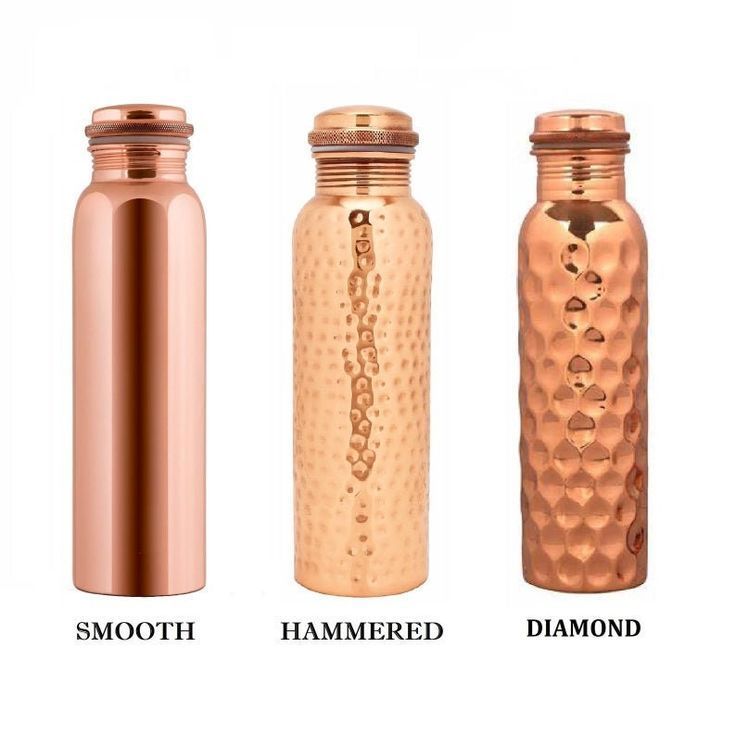 Imported Copper Water Bottle High Quality Pure Metal Minimalist Brass Adults Sustainable Business Gifts Bicycle Cross-country