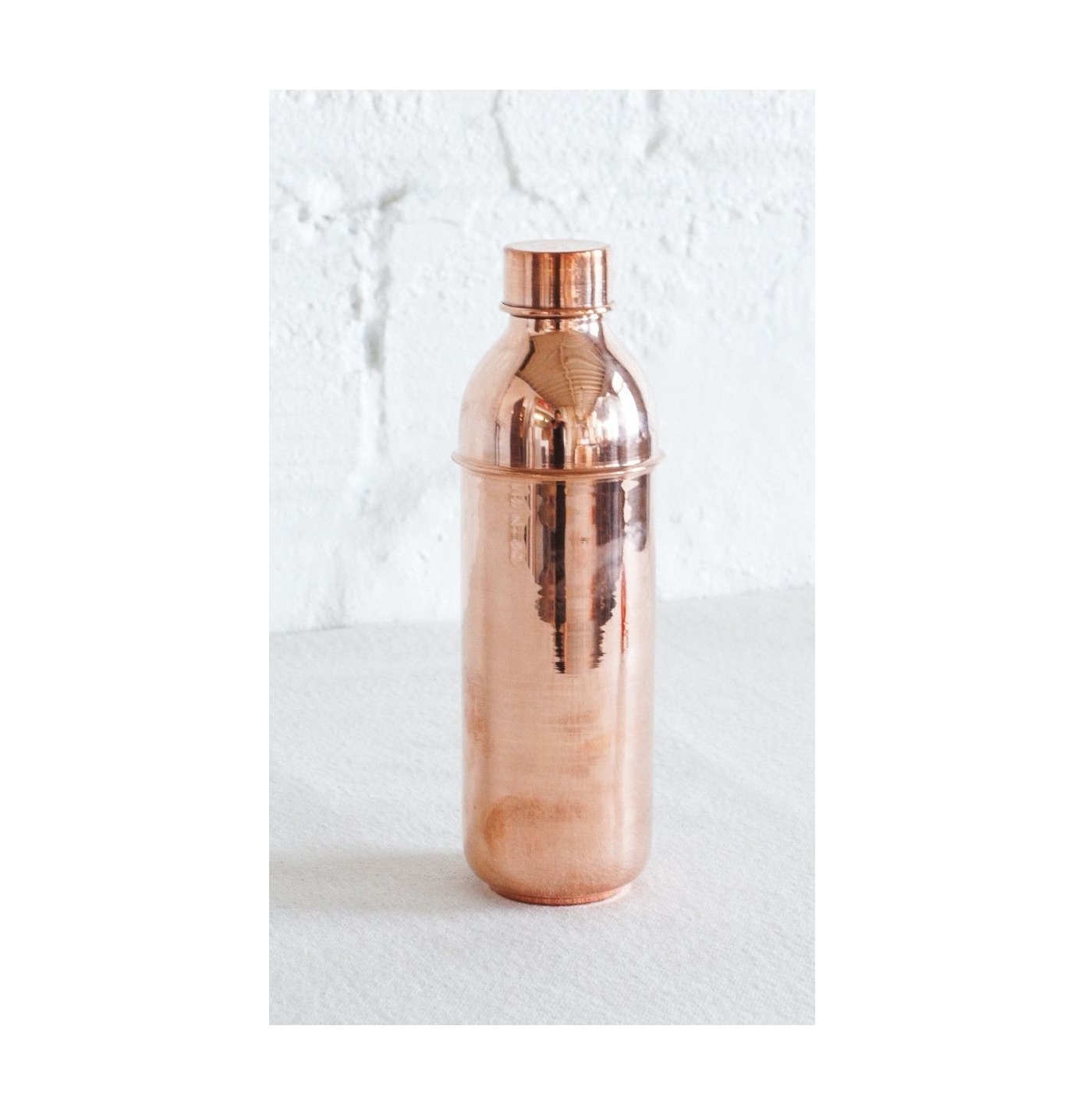 Imported Copper Water Bottle High Quality Pure Metal Minimalist Brass Adults Sustainable Business Gifts Bicycle Cross-country