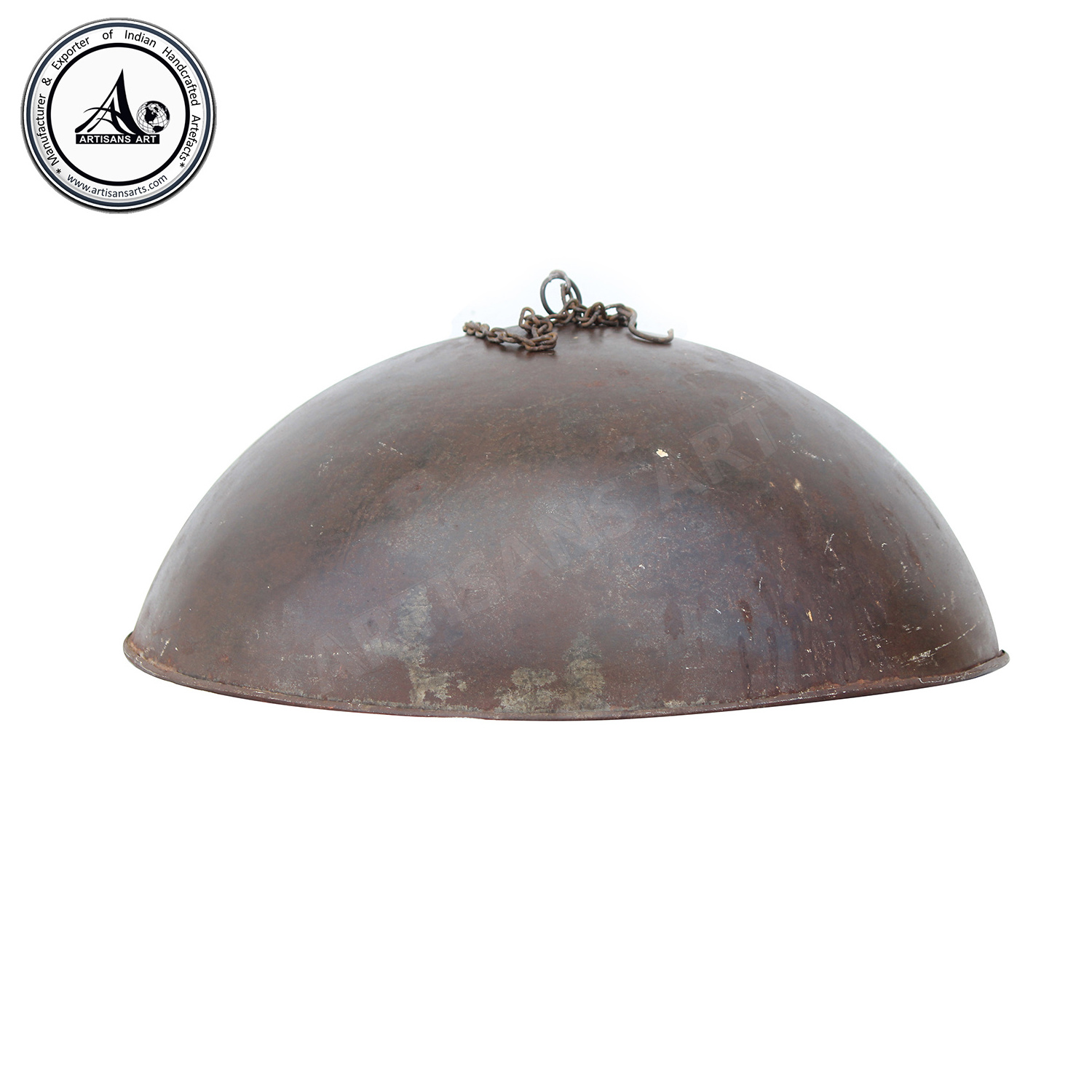 Vintage rustic metal round pendant lamp antique industrial ceiling lamp vintage Indian Lights & Lighting supplier