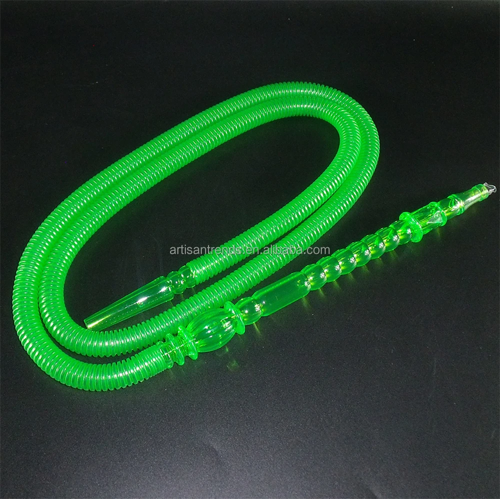 Hot sale hookah accessories big handle plastic hose hookah shisha hose disposable hose for hookah