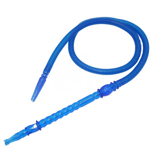 Hot sale hookah accessories big handle plastic hose hookah shisha hose disposable hose for hookah