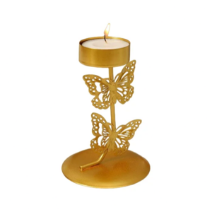 Two Butterfly Tea Light Candle Holder A Perfect Decorative Stylish Table Decoration Piece For Home Event Party Wedding Holiday