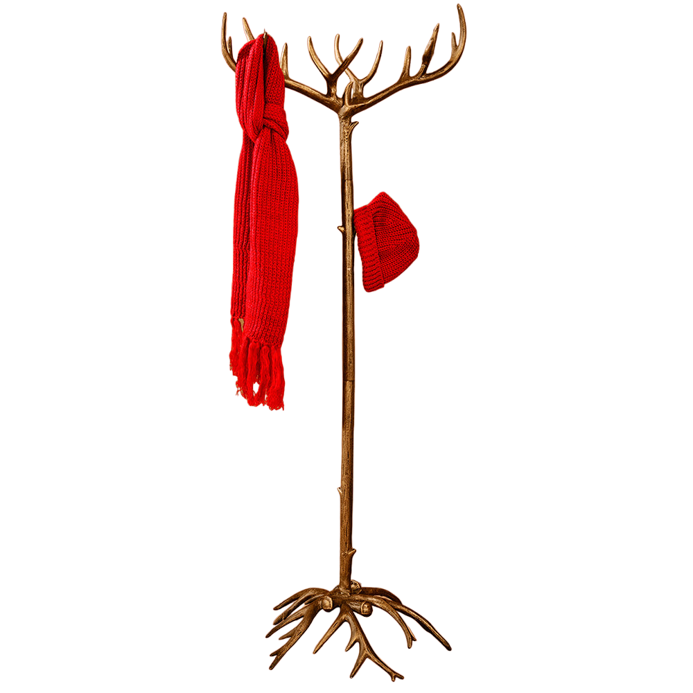 Antler Shape Coat Rack Nature Inspired Design Is Perfect To Bring Wild Life Look To Your Home Living Room Bedroom Entry Mudroom