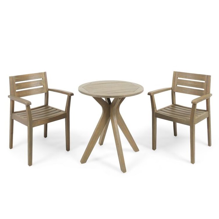 Luxury Round Bistro Set For 2 Person You Can Enjoy Eating In Your Backyard Whenever You Want For A Small Patio Place To Relax