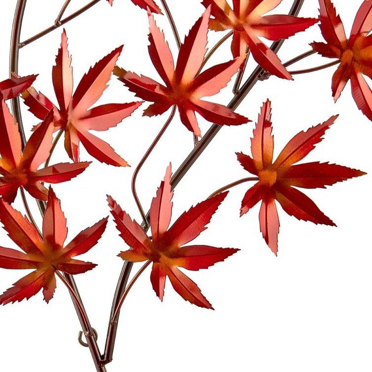 Maple Leaves Tree Wall Decor Accents Brings You 3D Style An Excellent Focal Point Transform Your Space Into A Visually Dynamic