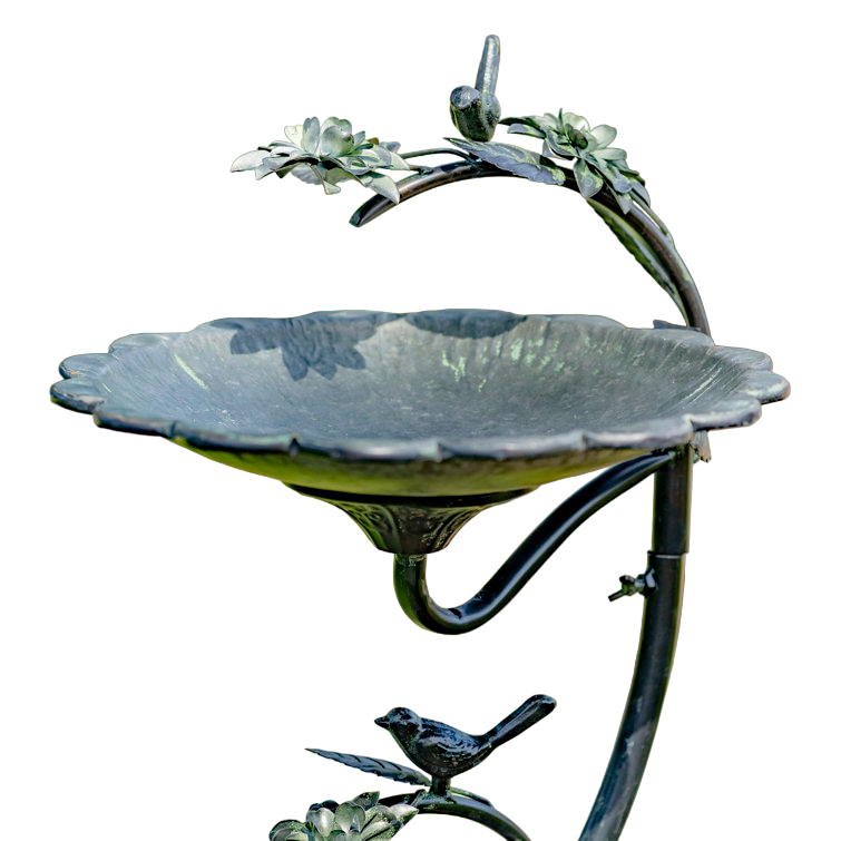 Birds And Tree Bird Bath A Modern Or Stylish Work Of Art That Enhance Your Outdoor Lawn Or Garden By It Look Perfect Bird Gadget