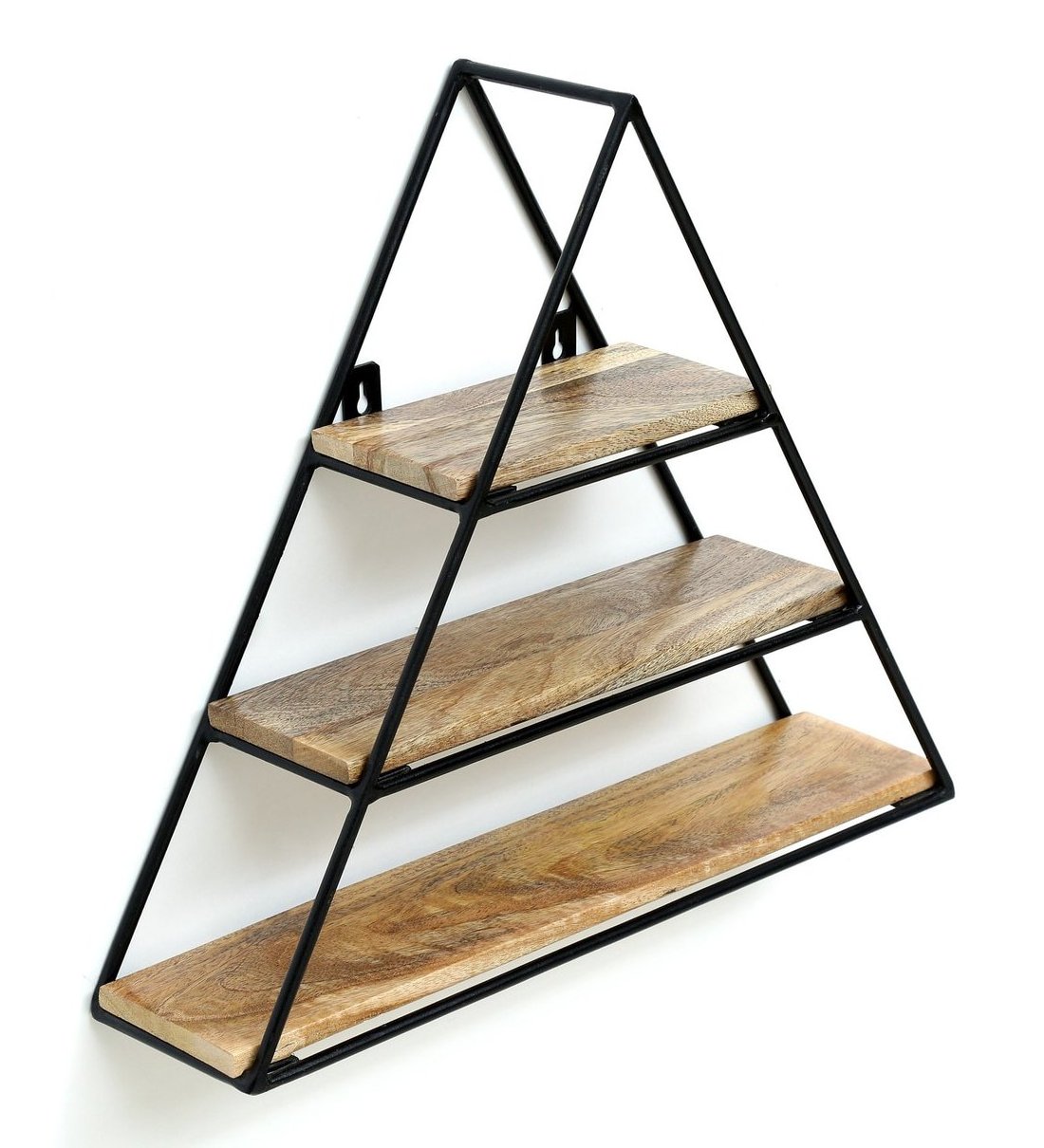 Triangle Shape Wall Shelf A Perfect Storage Solution Accent Piece For Wall Decoration And Storage Your Home Supply Items