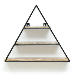 Triangle Shape Wall Shelf A Perfect Storage Solution Accent Piece For Wall Decoration And Storage Your Home Supply Items