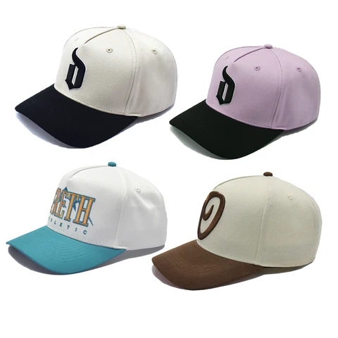 Fashion design wholesale fish bone 6 panel baseball cap custom dad sports baseball caps hats