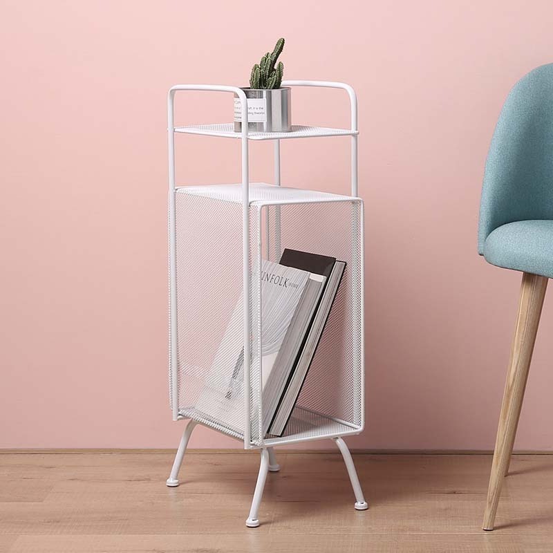 Scandinavian iron creative Storage rack floor simple bookshelf shelf storage shelf for Living Room