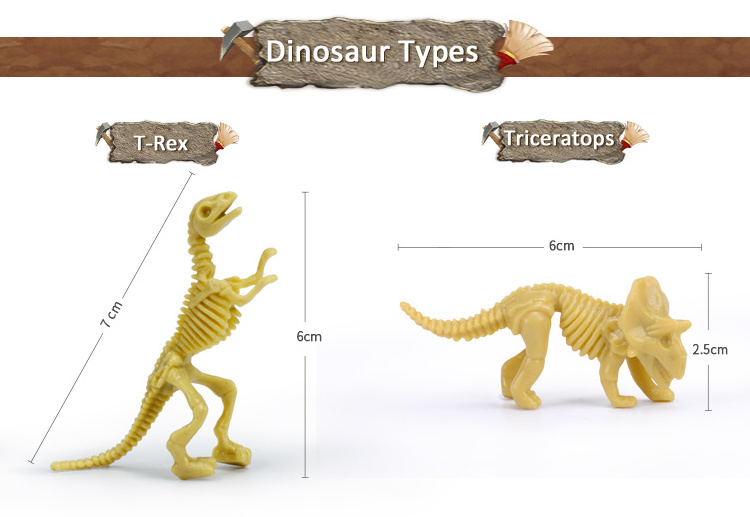 Educational Archaeological Excavation Fossil Dig Kit Dinosaur Toys For Kids