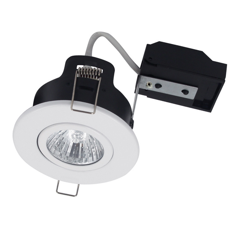 Open back fire rated downlights Canless  Fire Rated LED Recessed Downlight Ceiling Twist Lock Spot Lights