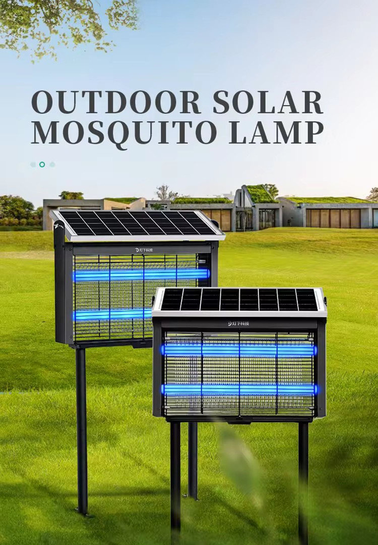 IP54 solar bug zapper  mosquito killer lamp outdoor solar Led Light Fly Killer Lamp Bug Zapper Mosquito Killer lamp