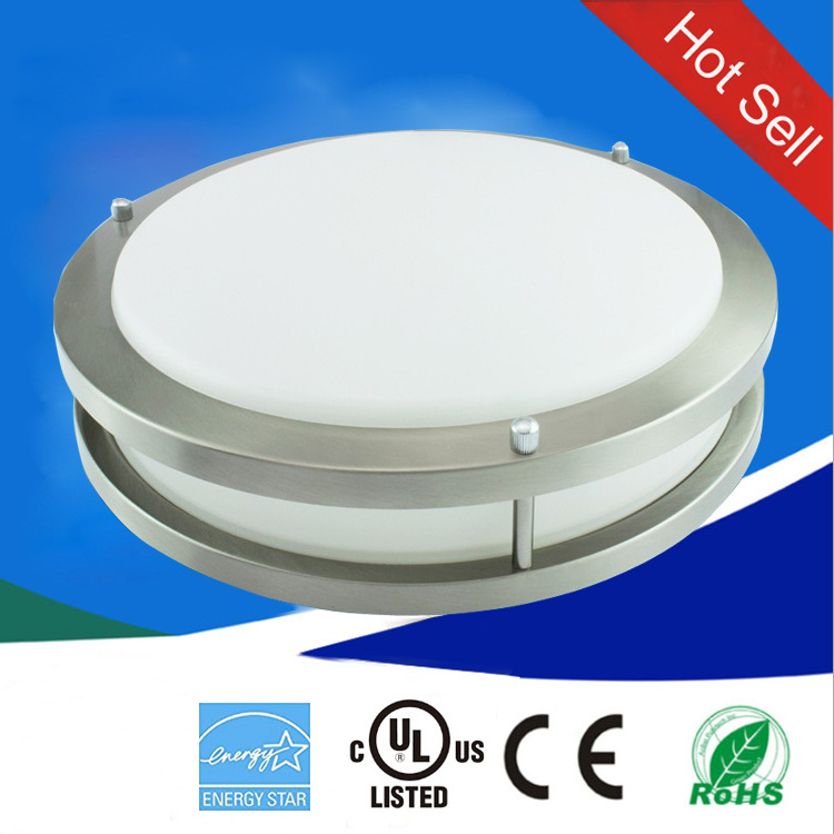 Dimmable LED Flush Mount Ceiling Light Fixture Kitchen Light Fixtures bathroom Ceiling Lights 3CCT Super Bright 3200LM