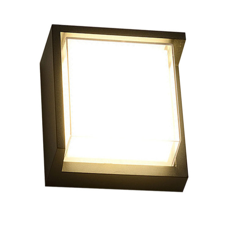 Waterproof Out Door External Outside Lights Wall Surface Mounted Led Square Modern Outdoor Wall Lamps,Wall Light Outdoor