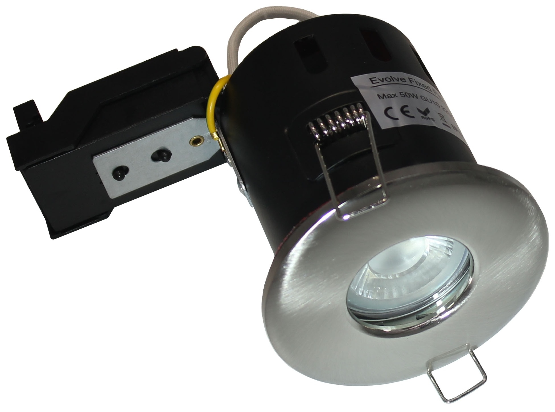 Recessed Fire Rated Ceiling Downlights LED GU10 Spotlights Downlighters