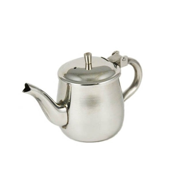 Stainless Steel Turkish Teapot Thickened Thermos Restaurant Hotel Boiling Water Arabic Tea Pot with Filter Infuser Kettle