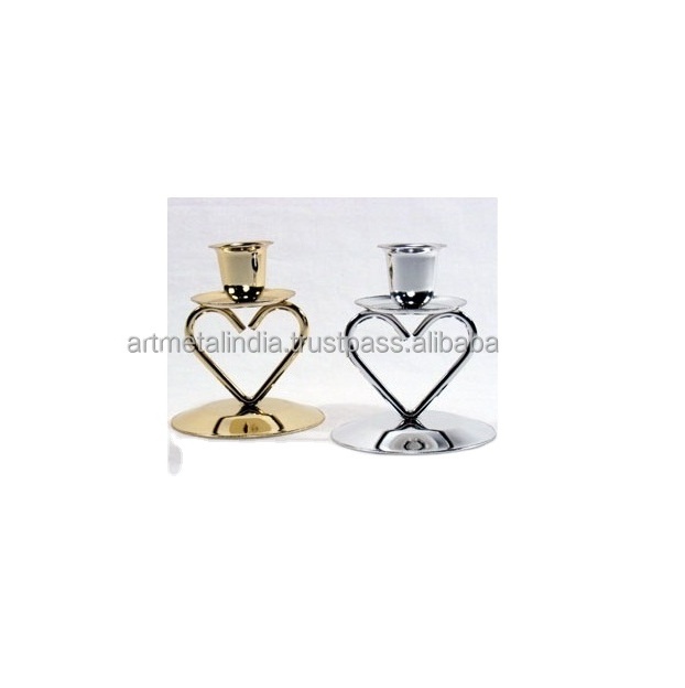 Metal heart Shaped candle Stand For Wedding And Event Decoration candle Holders in Wholesale Price New look Candle Votive