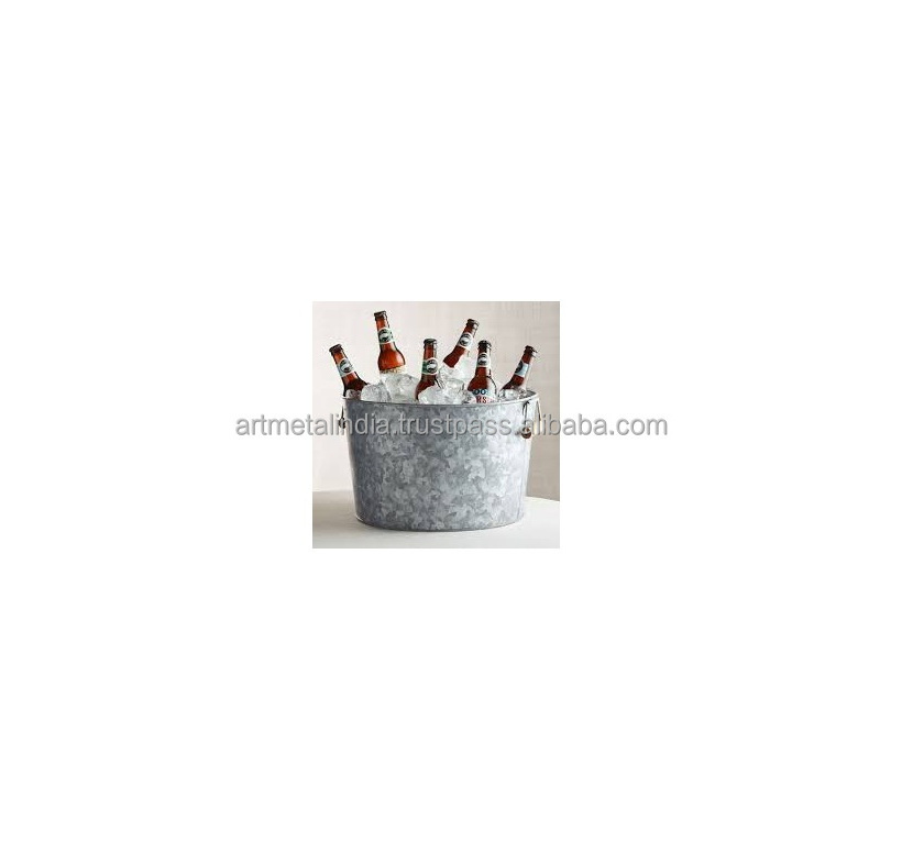 Metal Wine Bucket New Ice Bucket in Wholesale price Latest Buckets for ice new design Metal Ice Box  Wholesale price