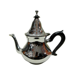 Silver Finished Luxury Daily Use Tea Kettle with High Quality Finishing Tea Coffee Sets Gift Set Wedding Arabic Turkish Dallah