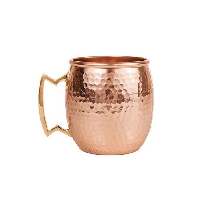 Drinking Bar Supply Copper Beer Mug Manufacturer New Design Drink Ware Copper Mugs Manufacturer and Exporter