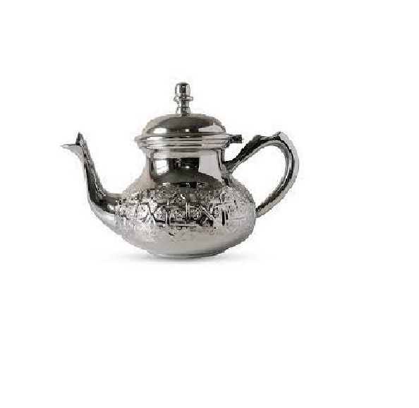 Silver Finished Luxury Daily Use Tea Kettle with High Quality Finishing Tea Coffee Sets Gift Set Wedding Arabic Turkish Dallah