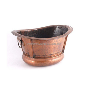 COPPER BATH TUB IN NEW DESIGN ROUND SHAPED BATHTUB IN WHOLESALE PRICE